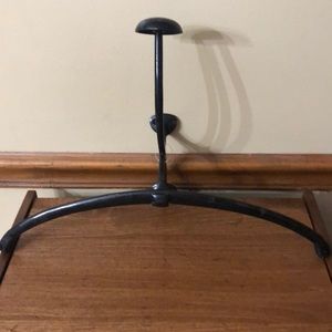 Vintage cast-iron hat hook